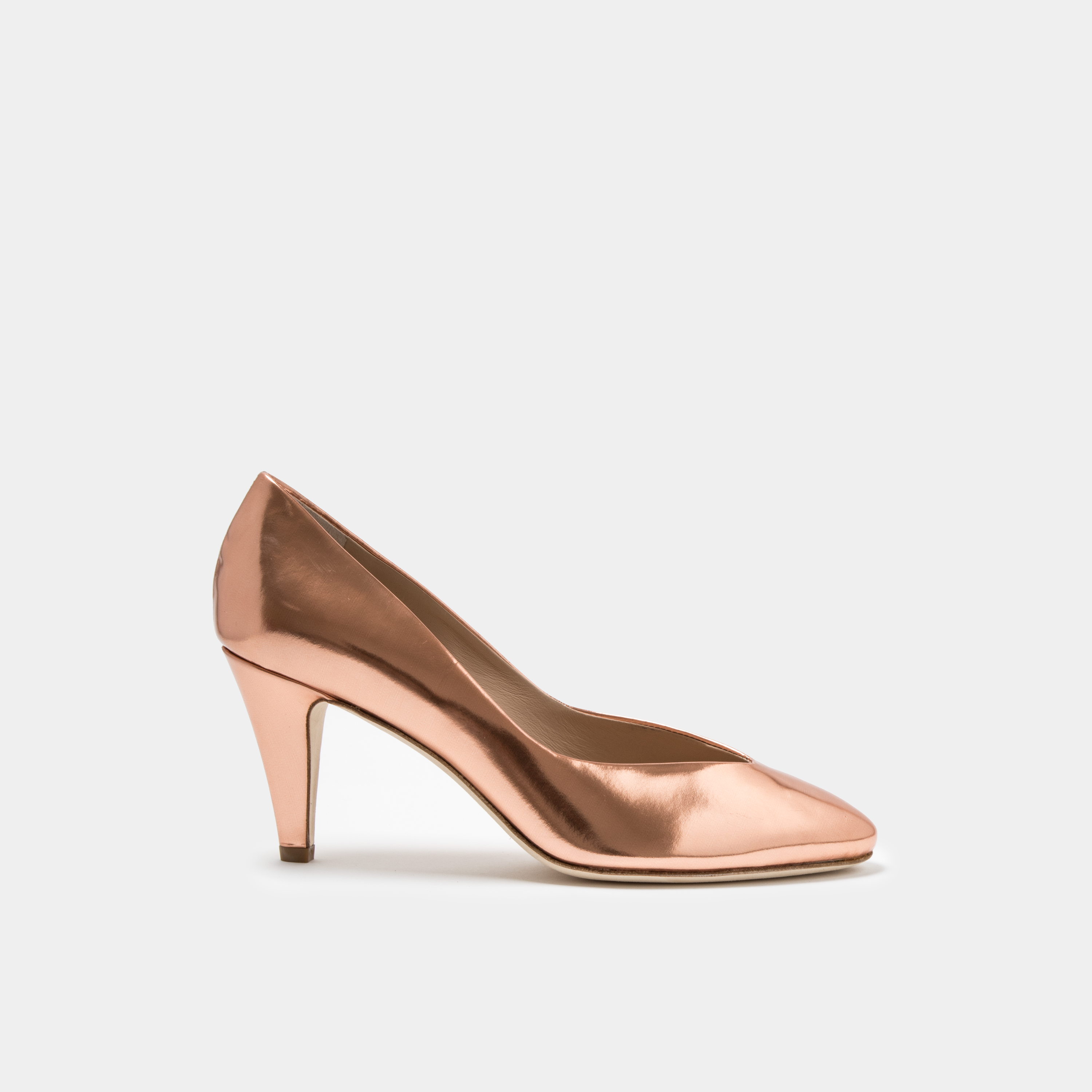 STELLA Pump Rose Gold Metallic – SCLARANDIS - Main Image