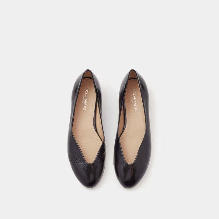 Sclarandis Nina Ballerina Black Patent