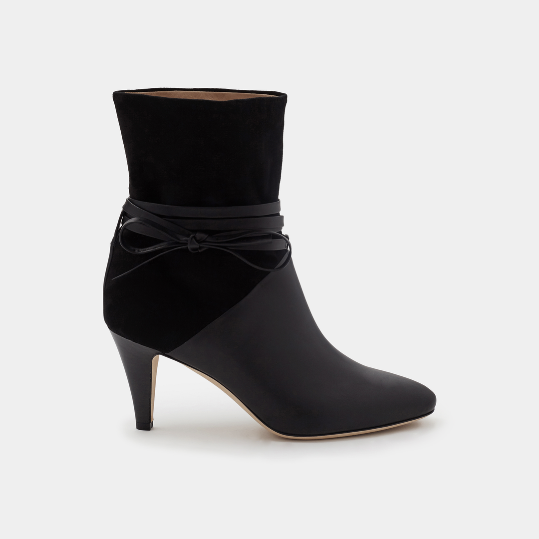 Sclarandis Sonia Boot Black Leather