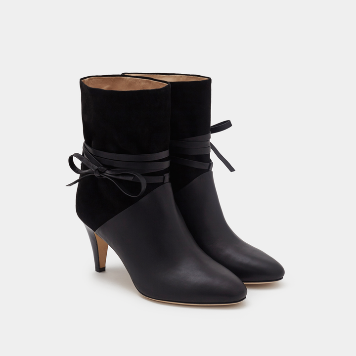 Sclarandis Sonia Boot Black Leather