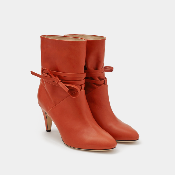 Sclarandis Sonia Boot Rust Calf