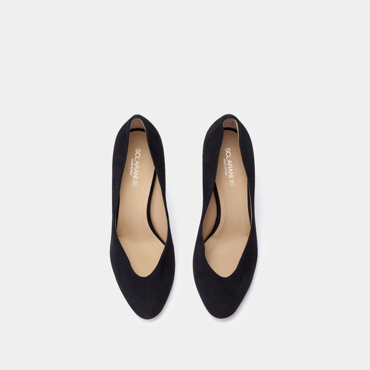 Sclarandis Stella Pump Black Suede