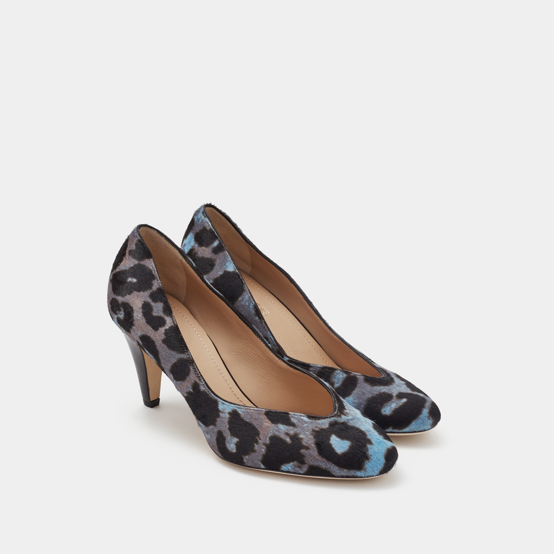 Sclarandis Stella Pump Blue Haircalf