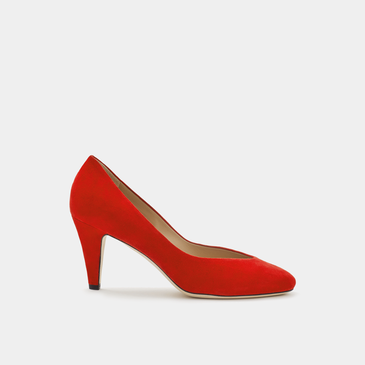 Sclarandis Stella Pump Red Suede