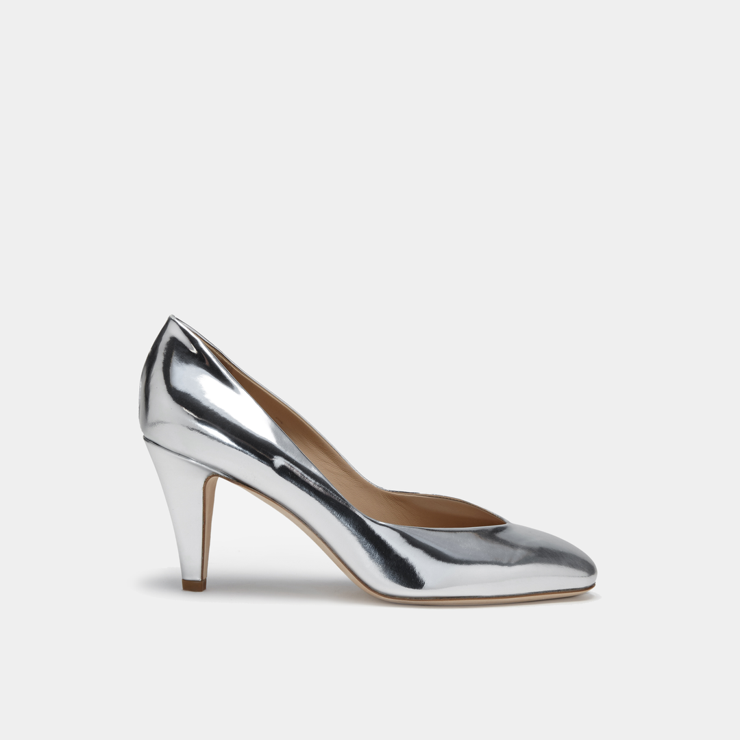 STELLA Pump Metallic Silver SCLARANDIS